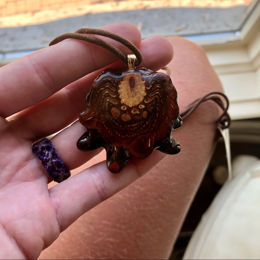 Third Eye Pinecone Unique Pendant - image 4